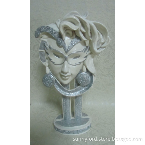 Polyresin Mask Figurines (SFR1641)
